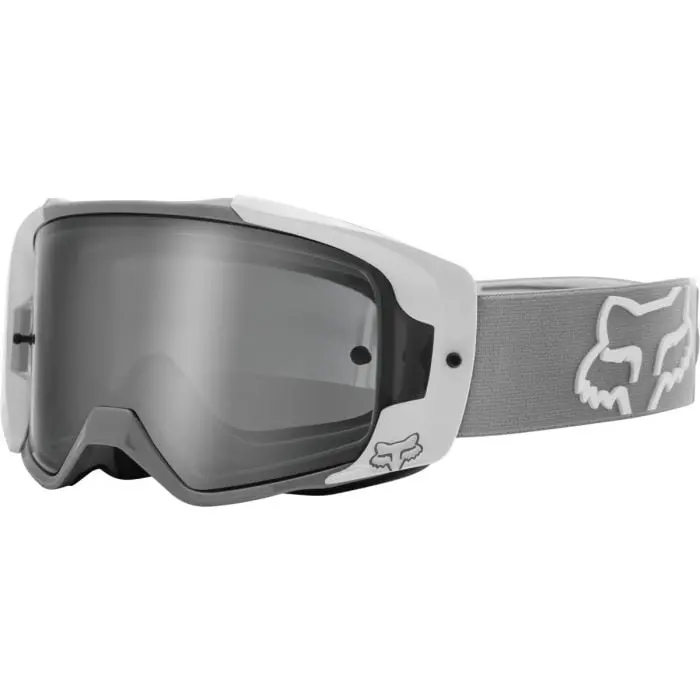 Fox Racing Off-Road Motocross Dirt Bike Goggles Grey/White 1