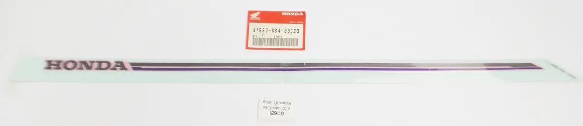 Oem Honda 1994 Cn250r Spazio Mark Decal R. Rear Trunk Side Type2 87557-Ks4-880Zb 1