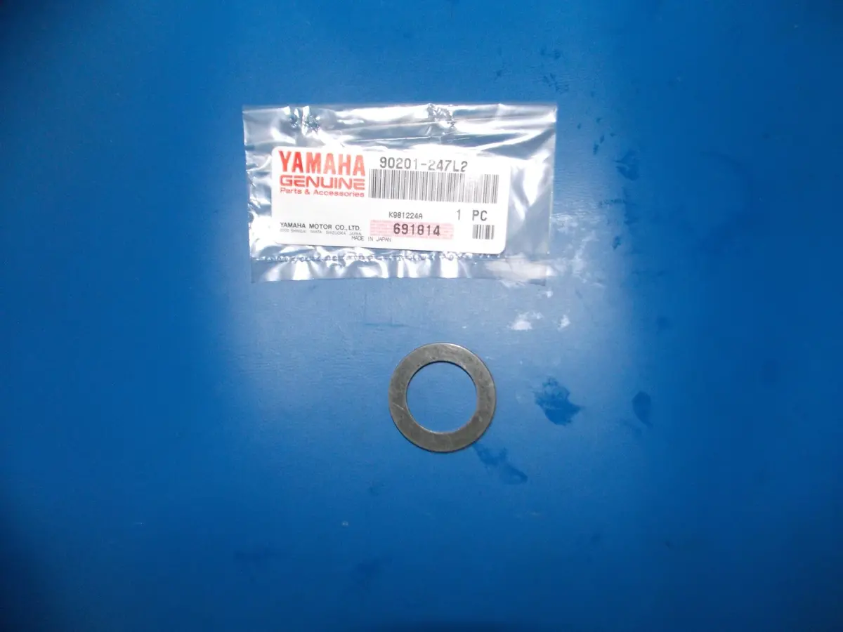 Nos Yamaha  1988-2005 Yz450/400/125/426 Yfs200 Yfz350  Plate Washer  90201-247L2 1
