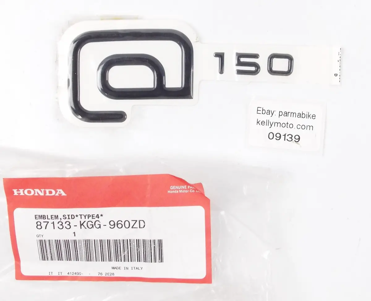 Oem Honda 2003 Arobase Nes150 Emblem Sticker Side Cover Type-4 87133-Kgg-960Zd 1
