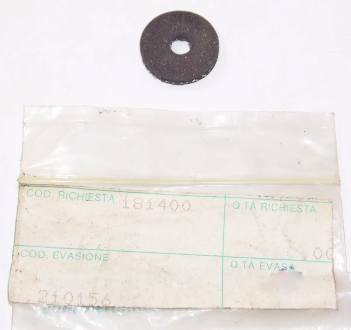 Oem Cagiva Morini 125 Kj 350 Kanguro License Plate Rubber Washer Ø 5X18x3 210156 1