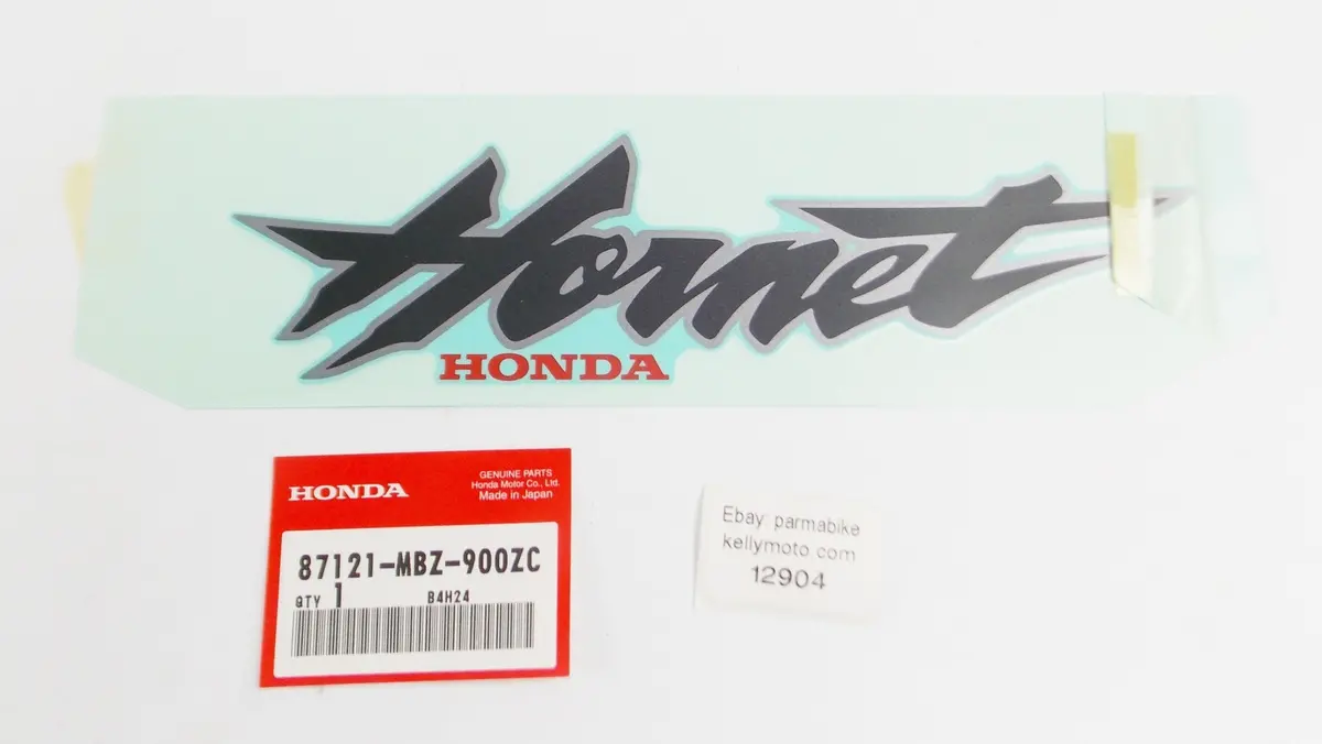 Oem Honda 1999-2001 Cb600f Hornet Mark Decal Fuel Tank Type9 87121-Mbz-900Zc 1