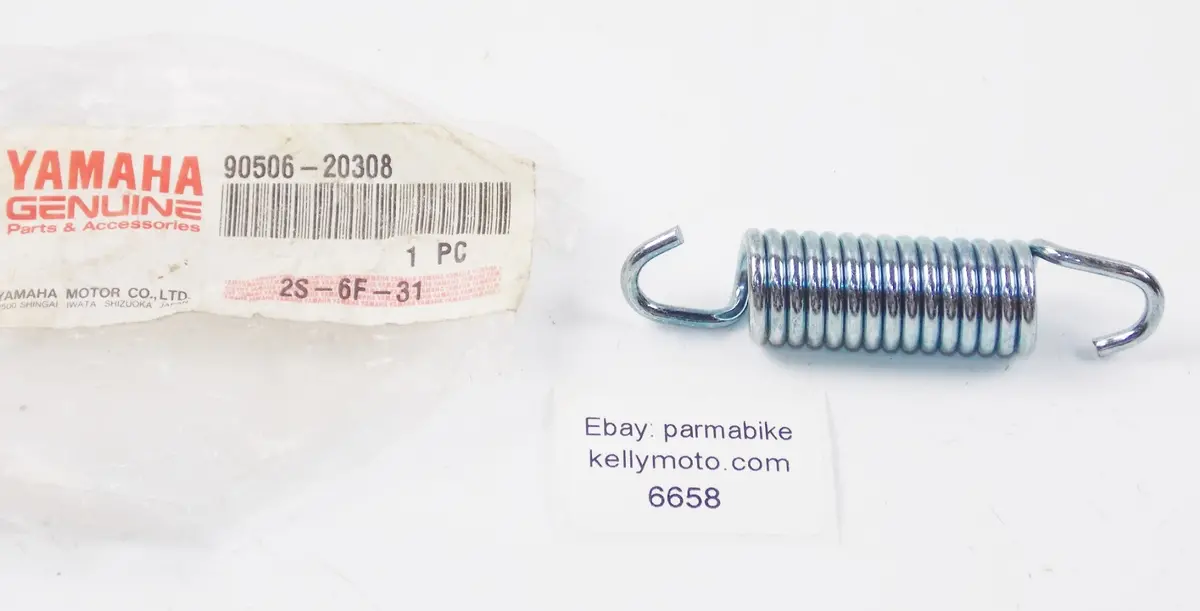 Nos Oem Yamaha 1983-1985 Xc128 1985-2001 Xc125 Spring Tension 90506-20308 1