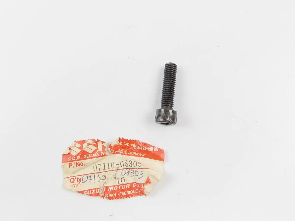 Nos Oem Suzuki 1983-1998 Gs 500 E / Vs 700 Intruder Bolt 07110-08305|07130-08303 1