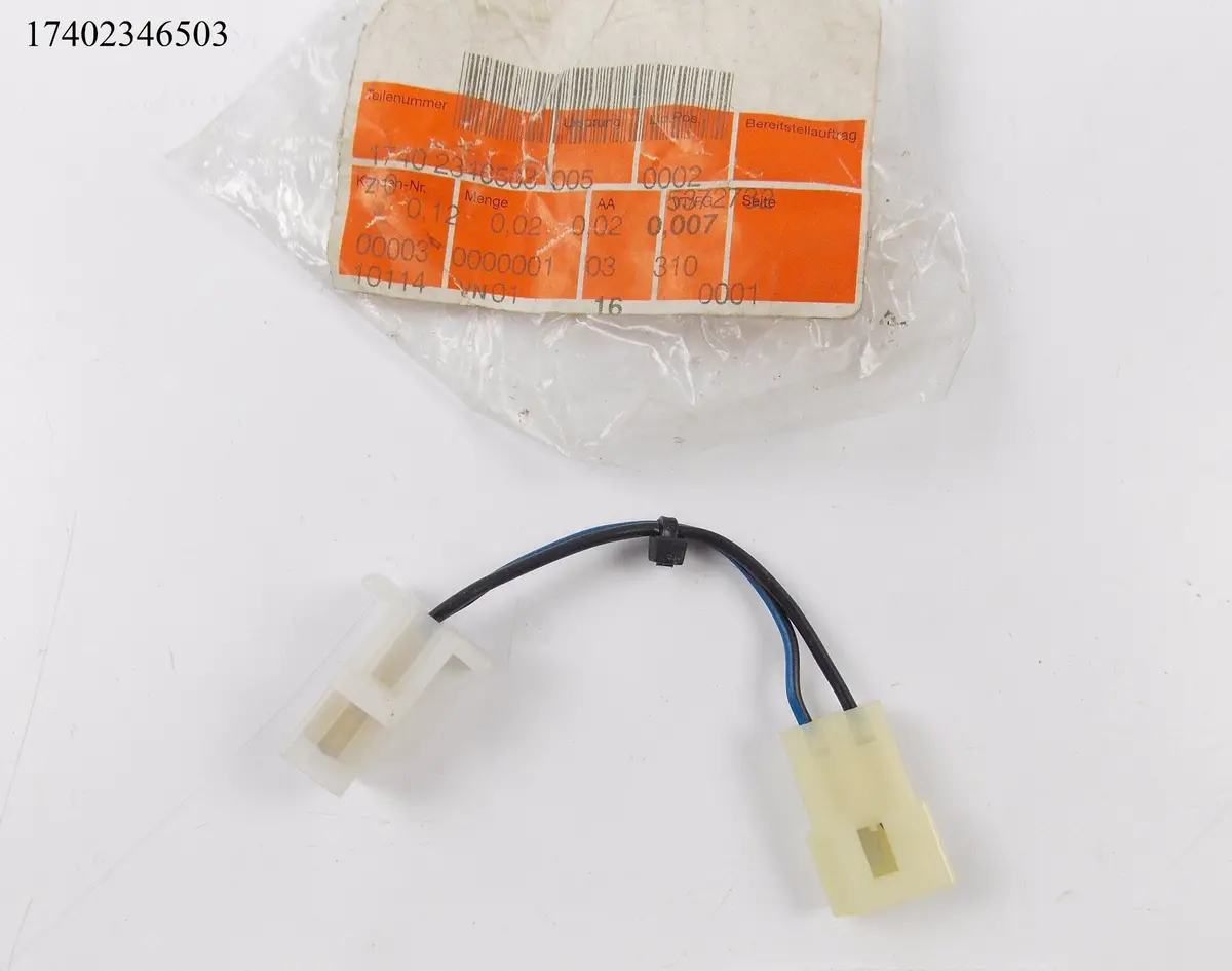 Nos Oem Bmw 1993-1996 F650  Adapter Lead, Fan 17402346503 1