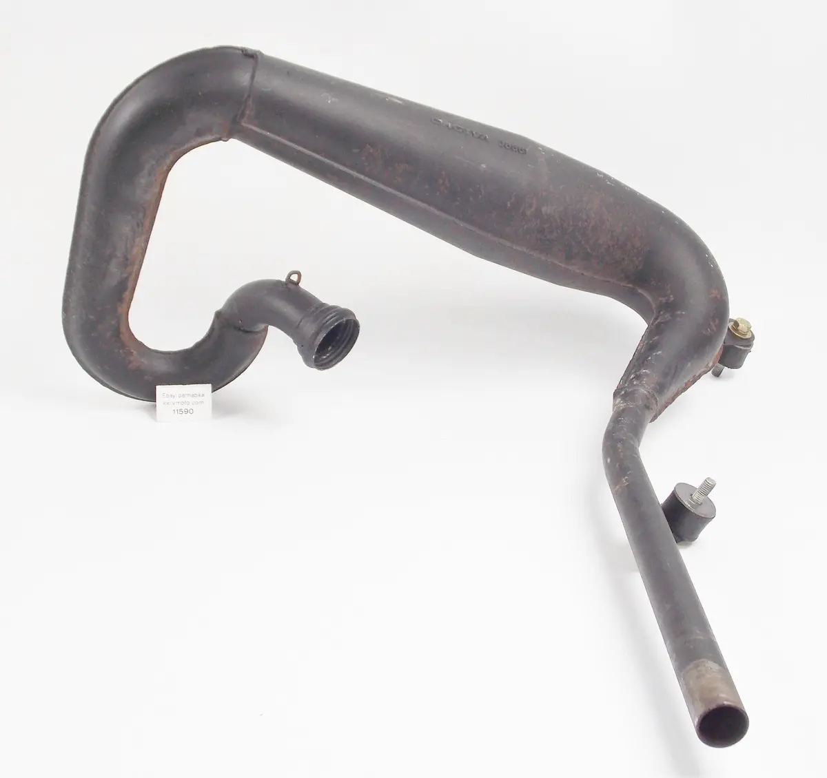 1986 Cagiva 125 Elefantre Exhaust Pipe Muffler 38861 | Elefant-3 1