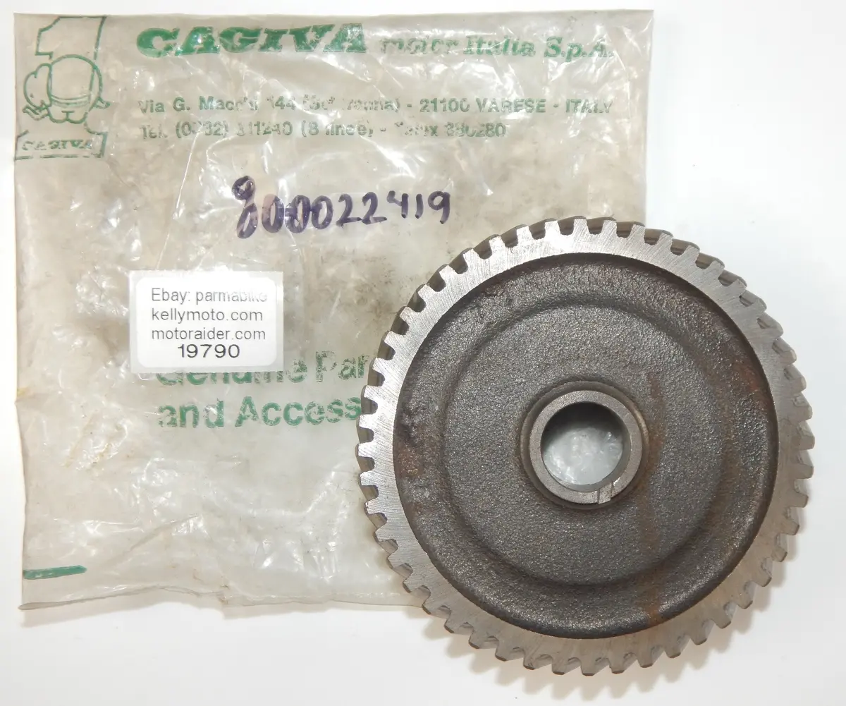 Oem Cagiva 1978 | 1981 Sst 125 Low Rider Aletta Motor Matched Primary Drive Gear 1