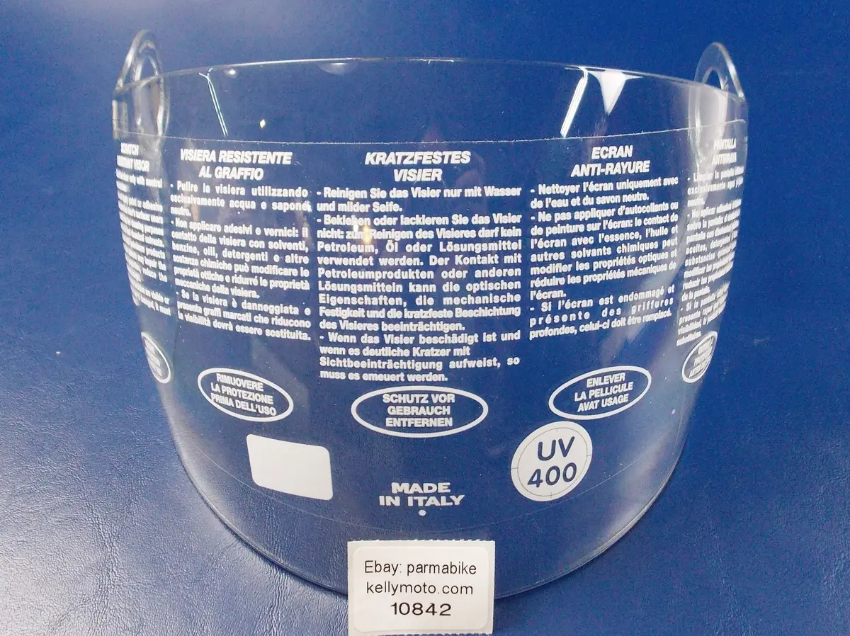 Sp Helmet Lg Visor Screen Shield Njs-03A Clear Sr-Dj1 Visor Ns Cod Spavis0000138 1