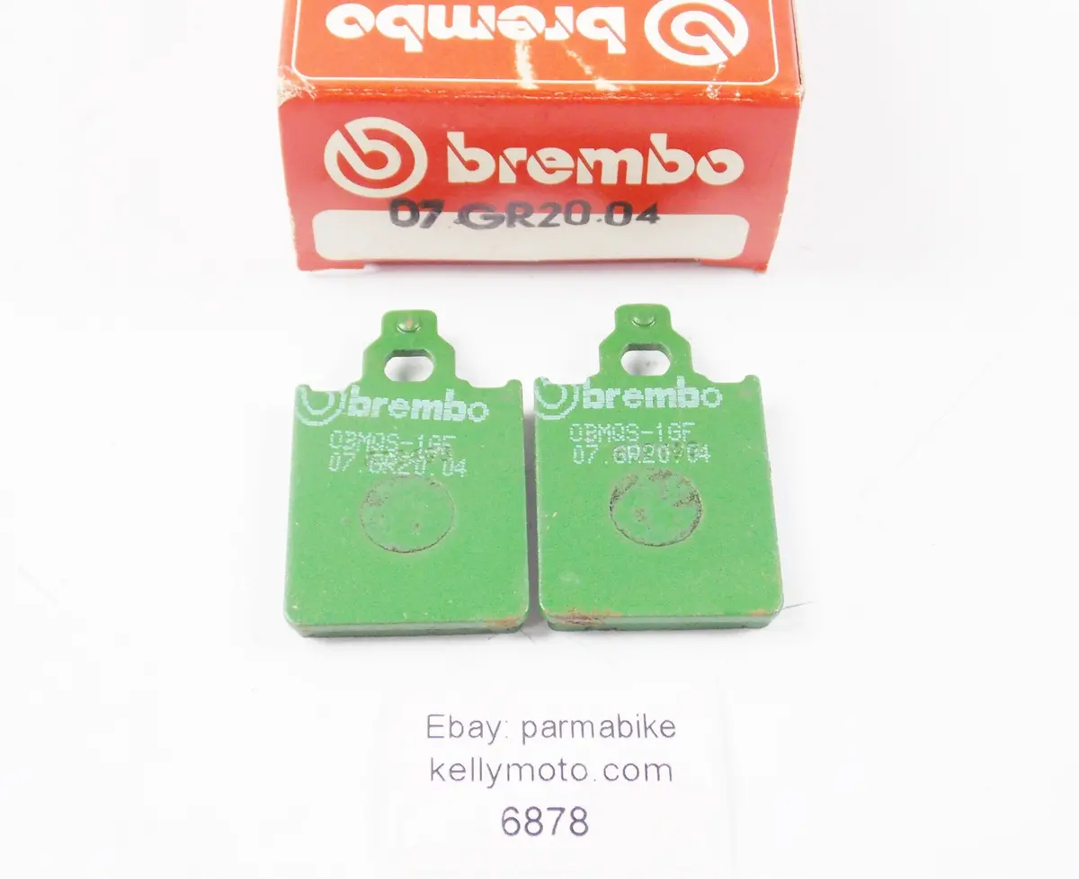Nos Brembo Italjet/Lml/Piaggio Carbon Ceramic Pair Disc Brake Pads 07Gr2004 1