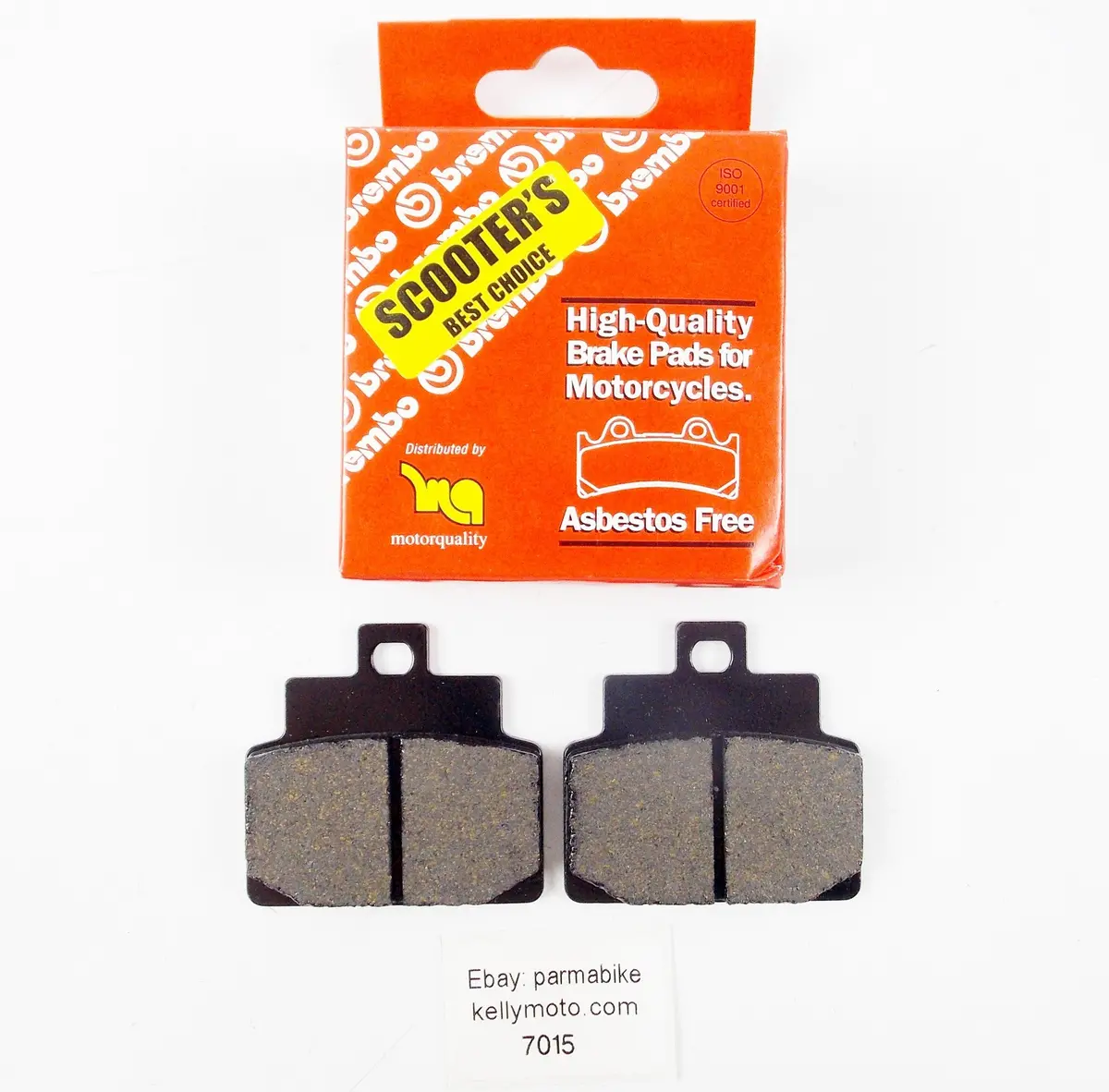Brembo Front Rear Wheel Brake Pads 07021 Scooter Aprilia Scarabeo Habana Mojto 1