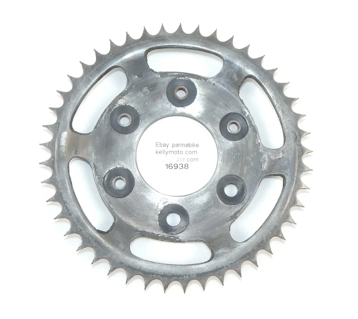 1653-1655 Mv Agusta Pullman 125 Rear Wheel Sprocket 45T Vintage Italy 1