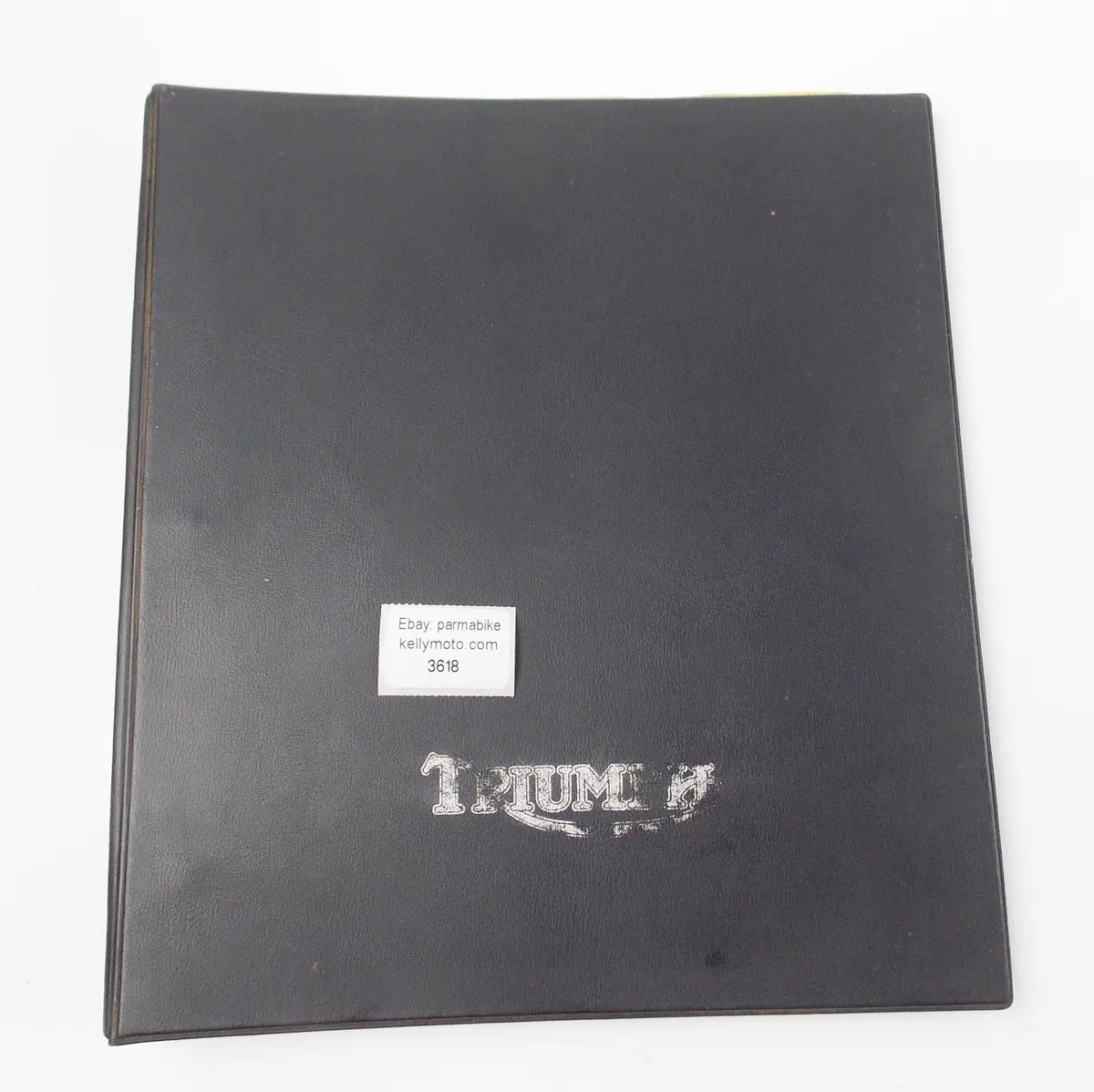 Oem Triumph 1974 Trident Bonneville 750 Tr5mx Model Line Dealer Manual Binder 1