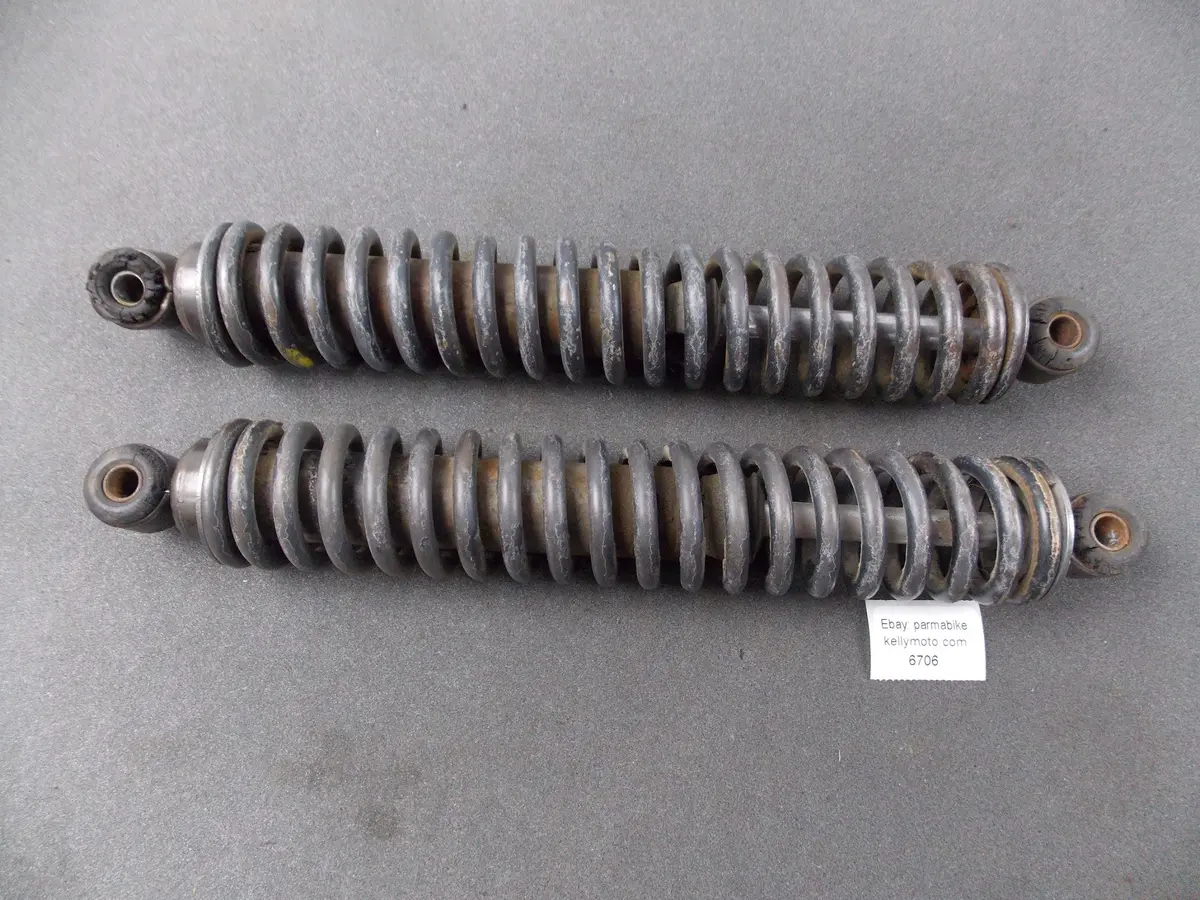 Rear Twin Shock Suspension Absorber L=13" Ktm Cagiva Husqvarna Maico Suzuki Puch 1