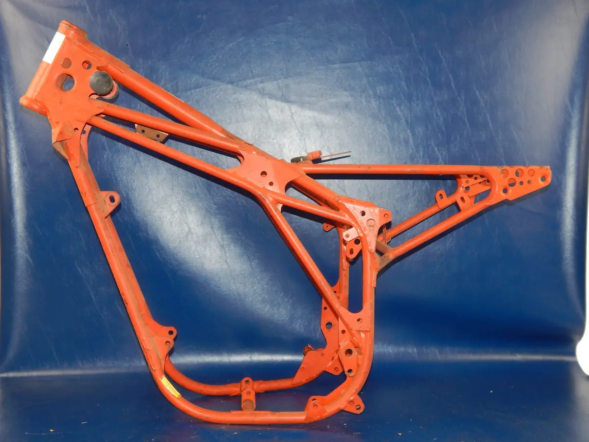 1981 Ktm 125 250 Mc Gs Frame Chassis Vintage Penton Enduro Cross Neck H=180Mm 1