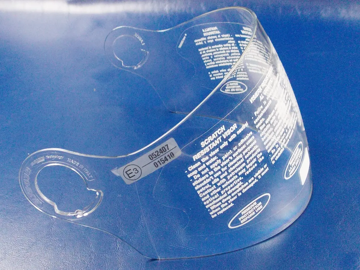 Sp Helmet Lg Visor Screen Shield Njs-03A Clear Sr-Dj1 Visor Ns Cod Spavis0000138 2