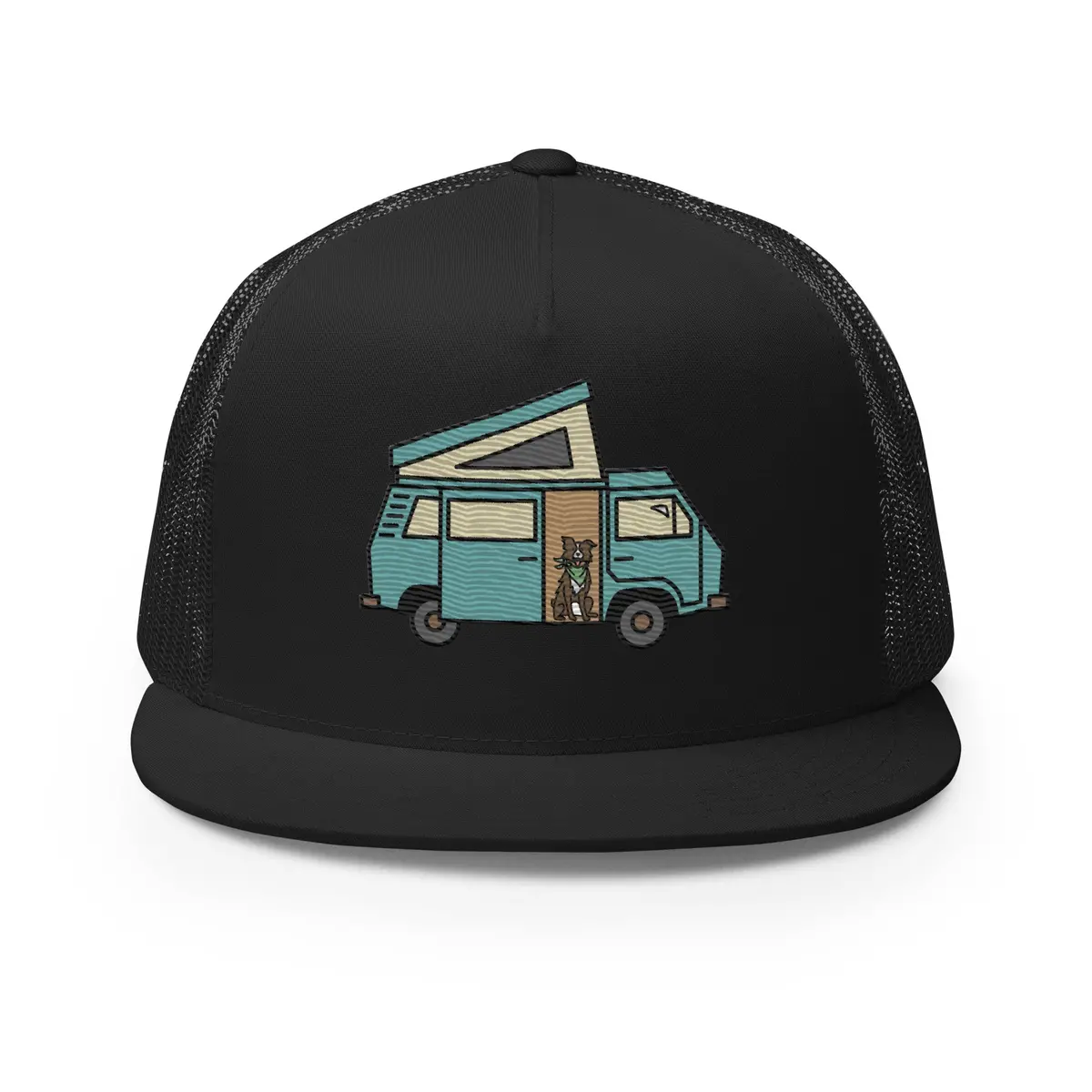 Dog In Van Trucker Cap 7