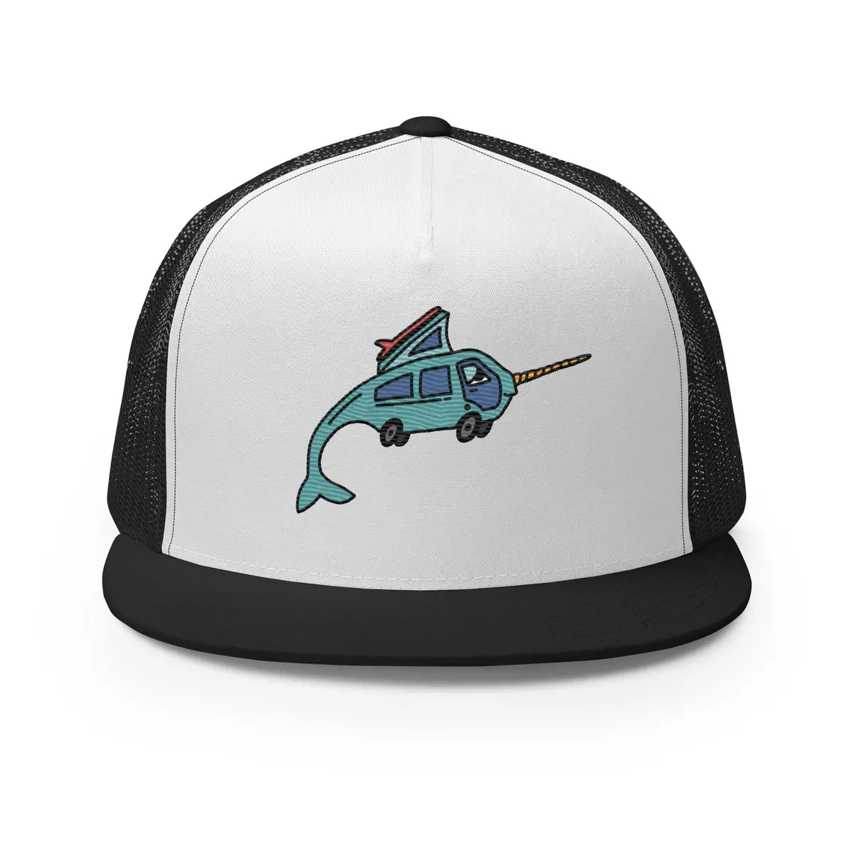 Narwhal Ned Trucker Cap 8