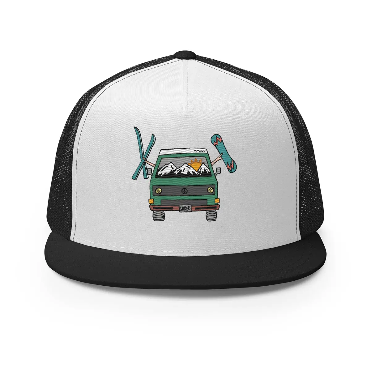 Shred Van Trucker Hat 8