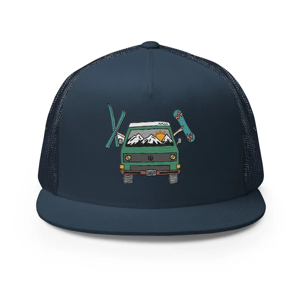 Shred Van Trucker Hat 4