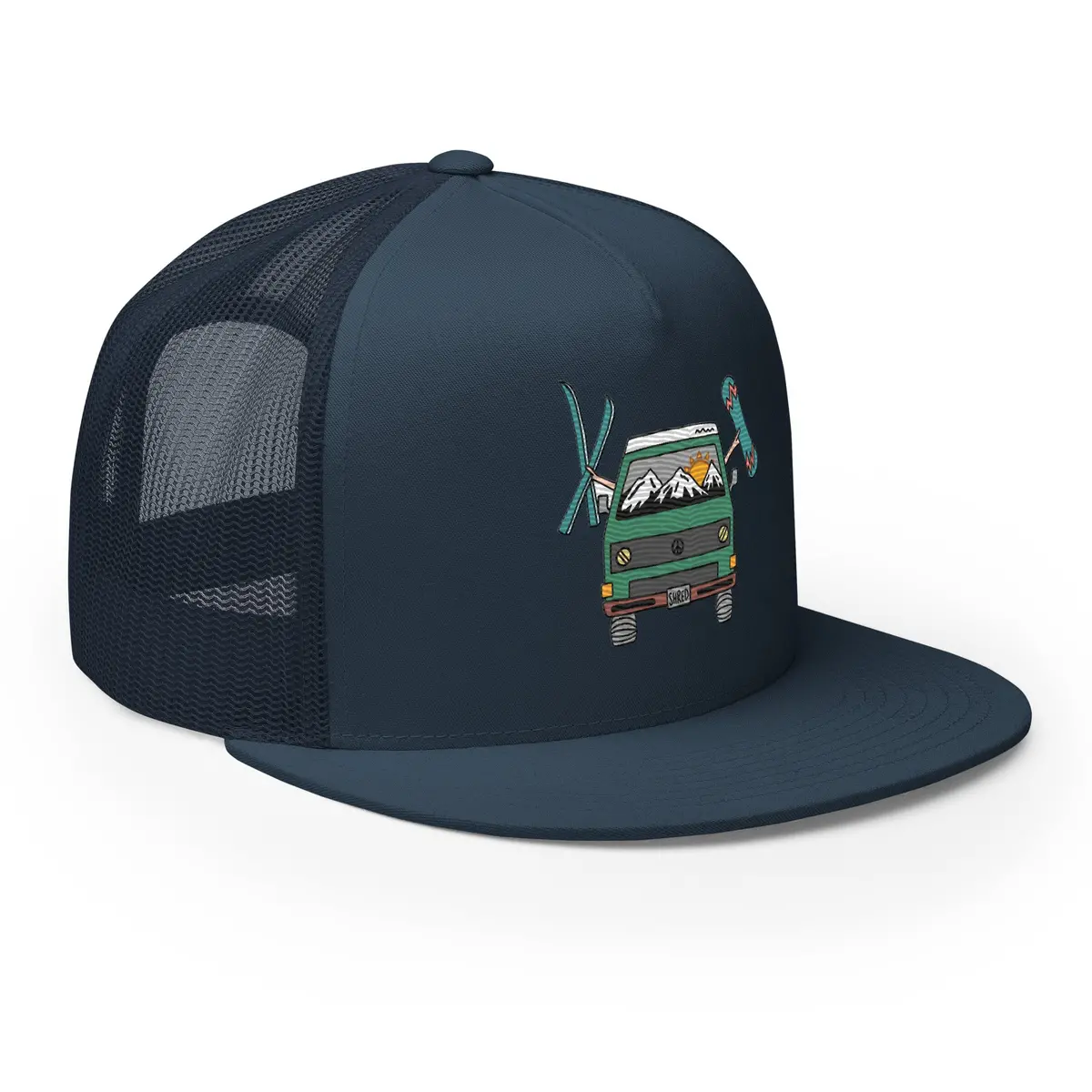 Shred Van Trucker Hat 9