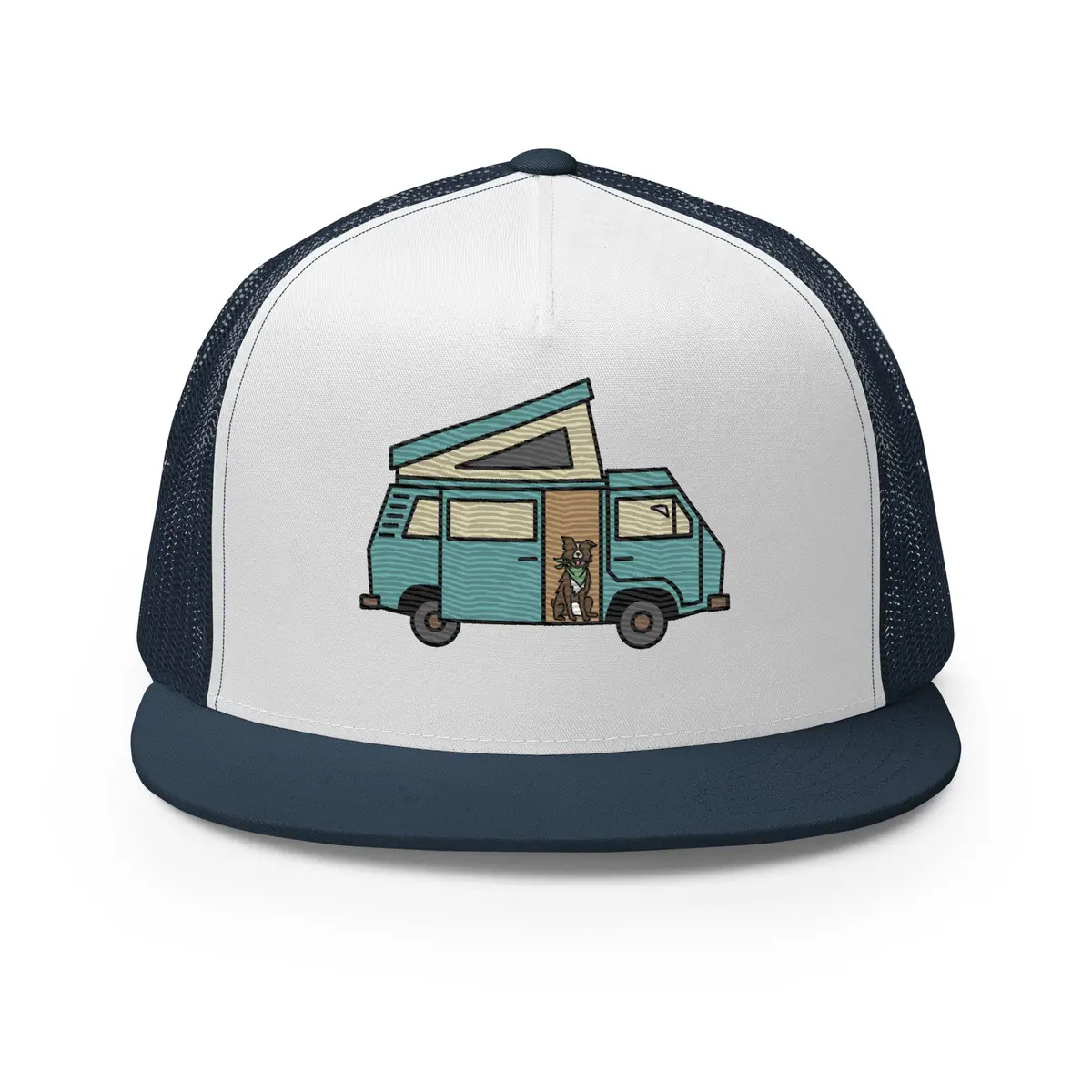 Dog In Van Trucker Cap 9