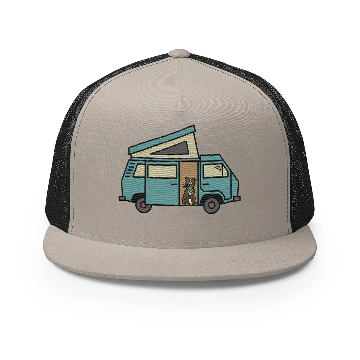 Dog In Van Trucker Cap 7