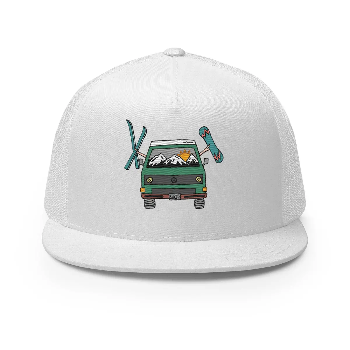Shred Van Trucker Hat 10