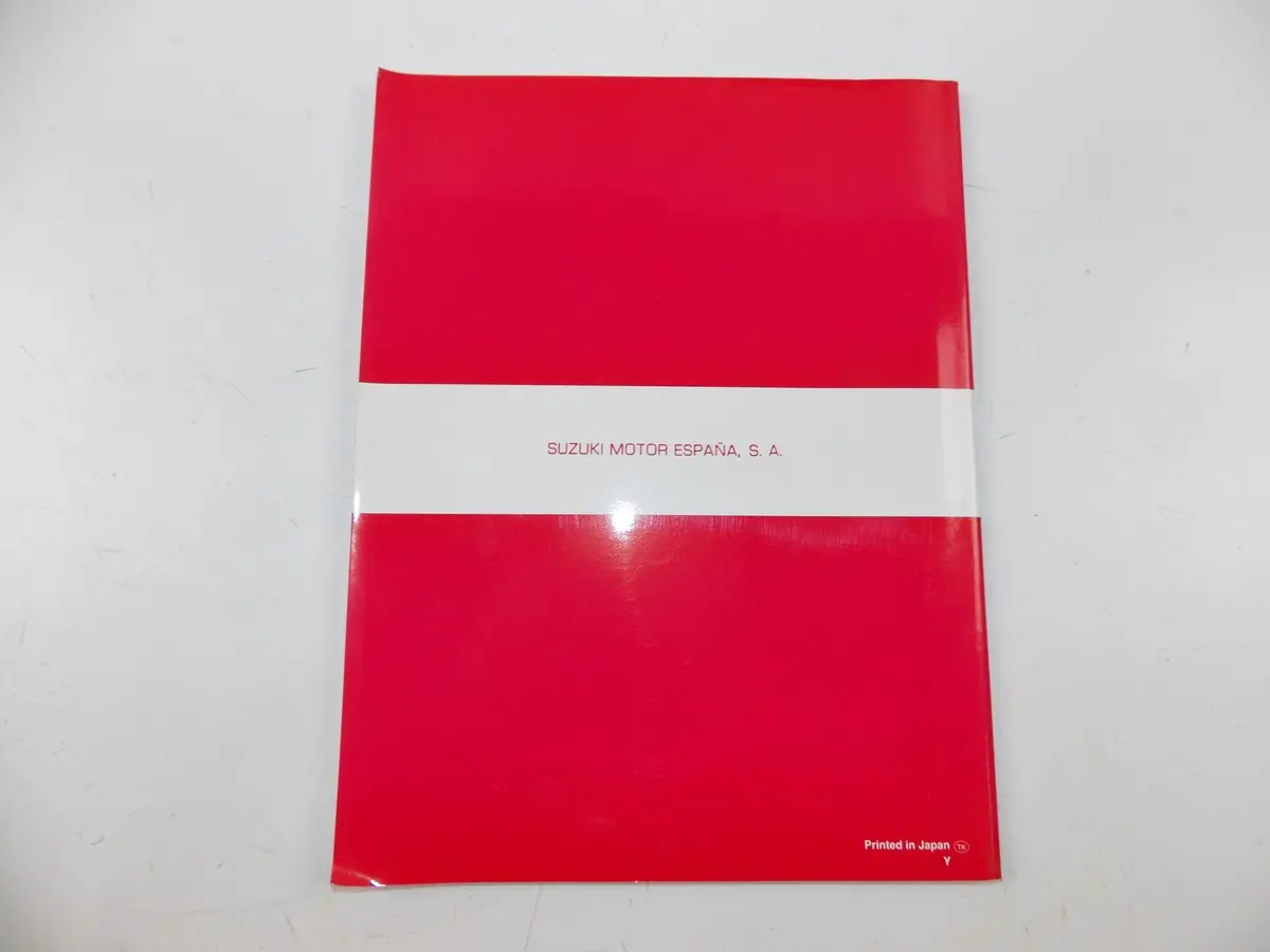 04/2000 Service Manual Maintenance Book Suzuki Uf50 Italian 99500-10490-01B 2