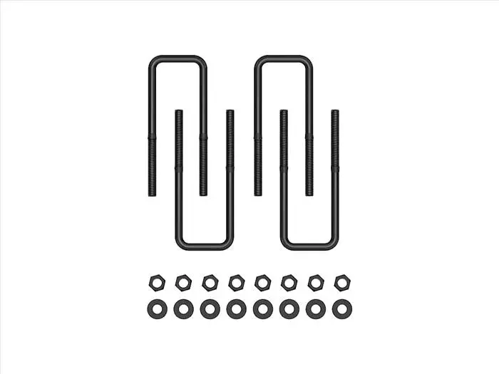 Icon Vehicle Dynamics Toyota Rear 8.0" U-Bolt Kit - Pt#52050 (D4) 1