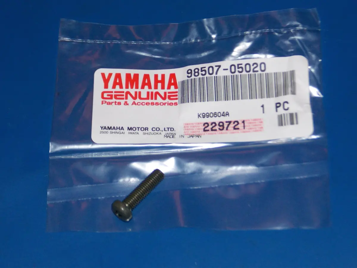 Nos 1994-2020 Yamaha Yfm80/350/400 Yfb250 Yfs200 Pan Head Screw  98507-05020 1