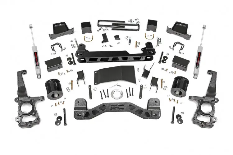 Rough Country 6 Inch Lift Kit - Ford F-150 4Wd (2015-2020) - 55730 1