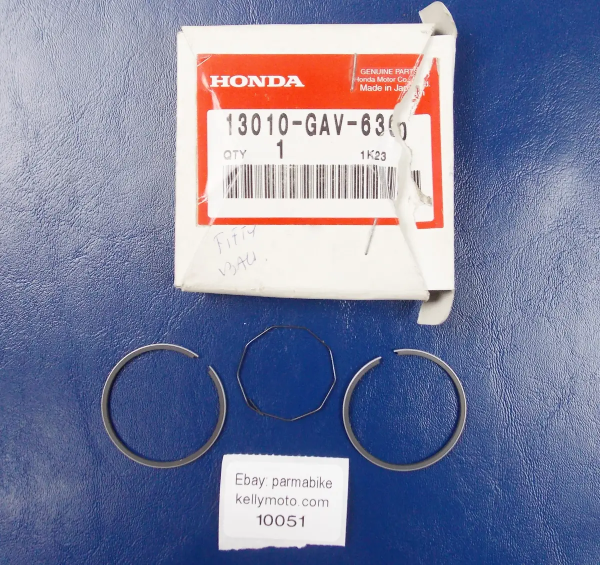 Nos Oem 1995-2001 Sgx501 Sfx50  Piston Ring Set  13010-Gav-630 1