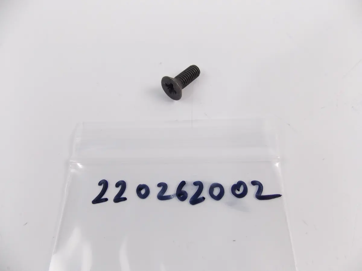 Nos Oem Husqvarna Flat Head Phillips Screw Black 220262002 1