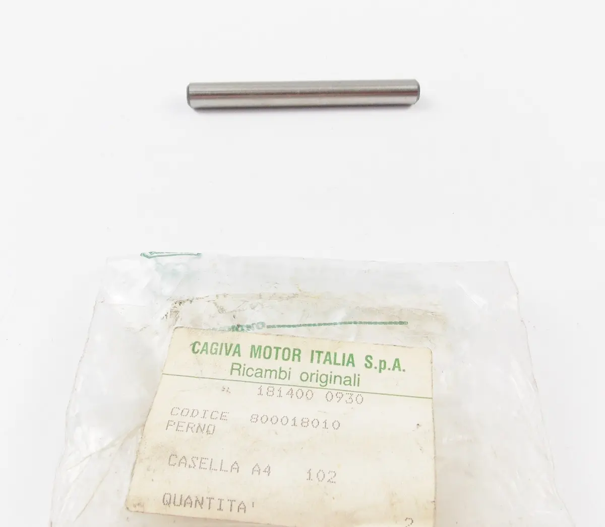 Nos Oem Cagiva Sst 125 Aletta Gear Shifther Fork Pin 2Nd 4Th 5Th 800018010 1