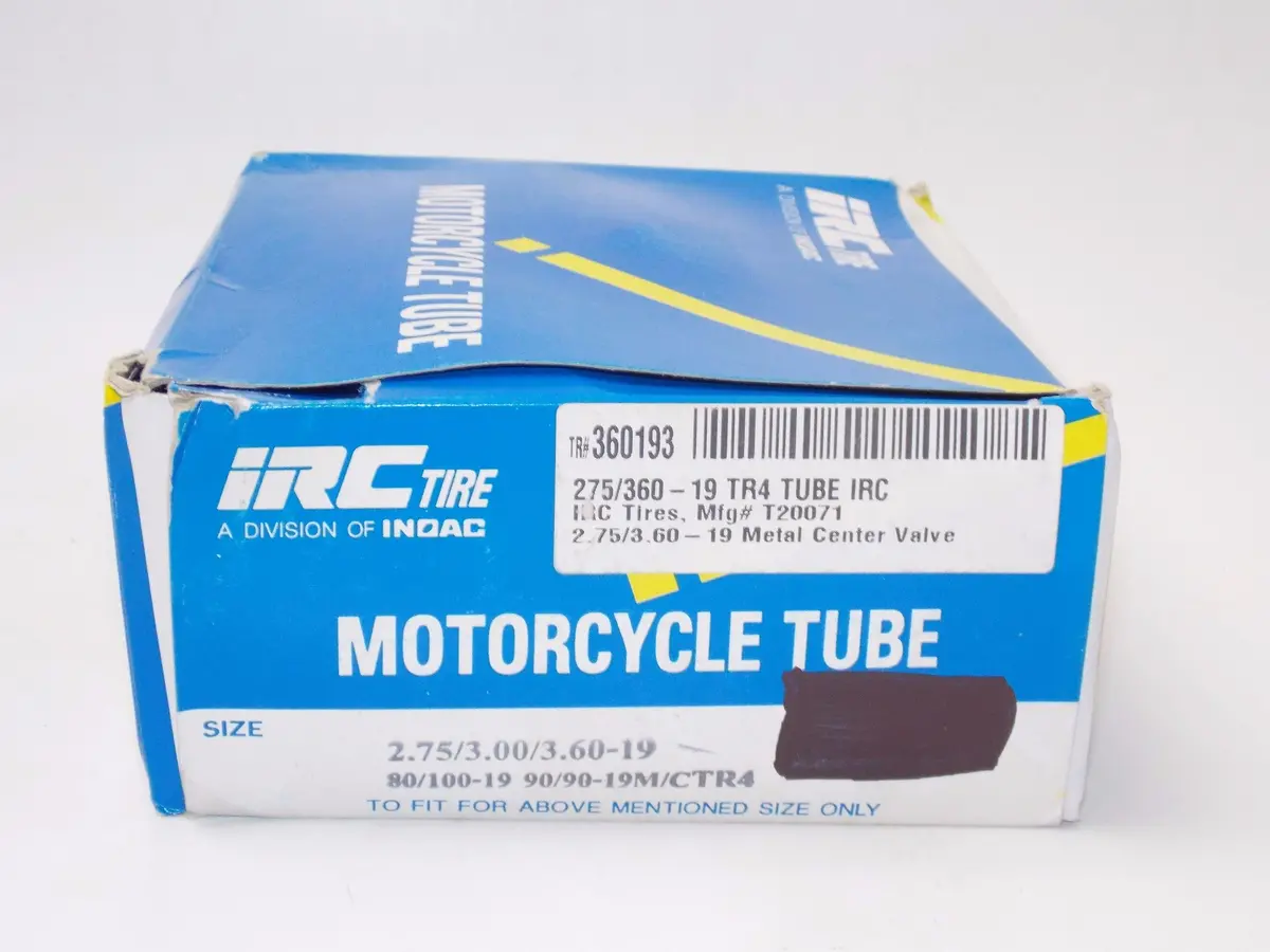 Motorcycles Inner Tube 2.75/3.60-19 275/360-19 Suzuki Honda Kawasaki 360193 1