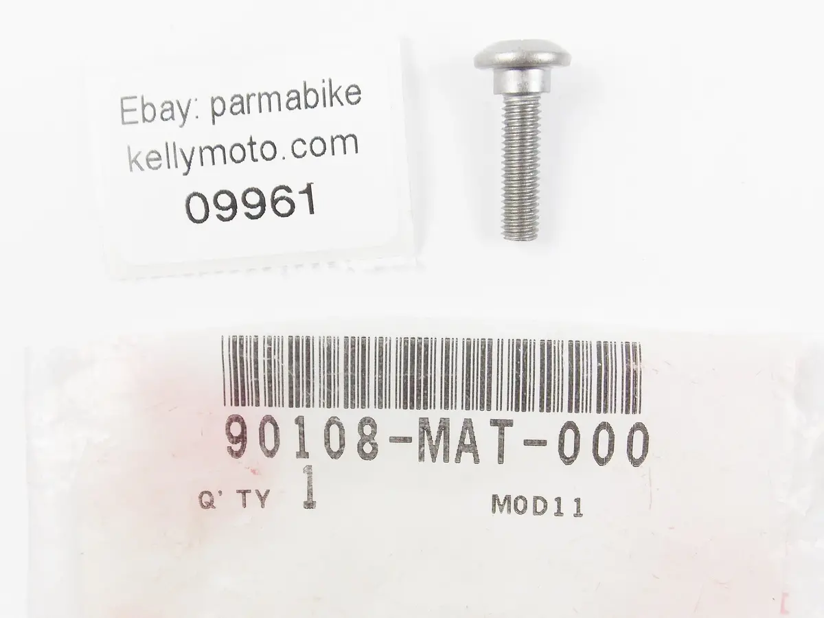 Oem Honda 2004-2007 Cbr1000 1997-2003 Cbr1100 Screw, Pan (5X21) 90108-Mat-000 1