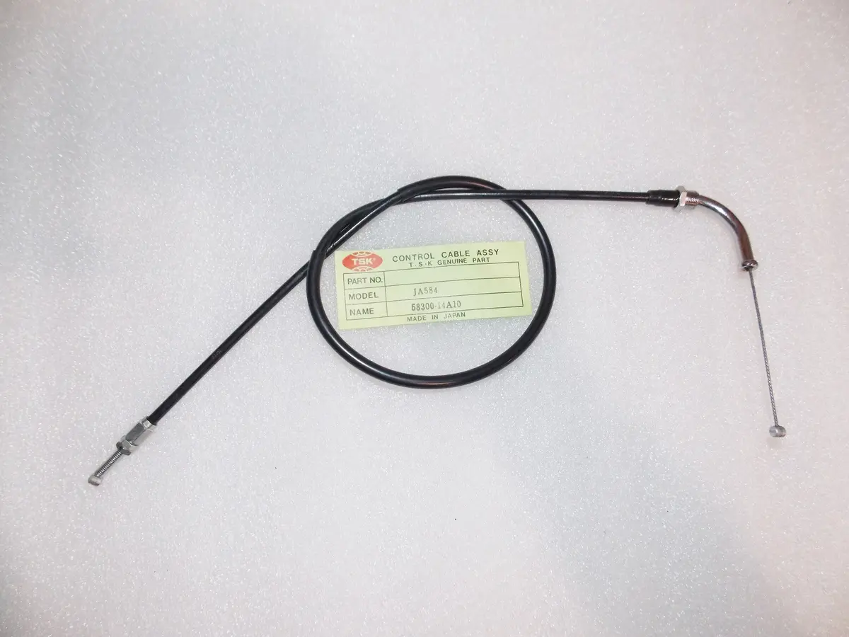 Nos Tsk Suzuki Dr500 Dr600 Trottle Cable 58300-14A10 1