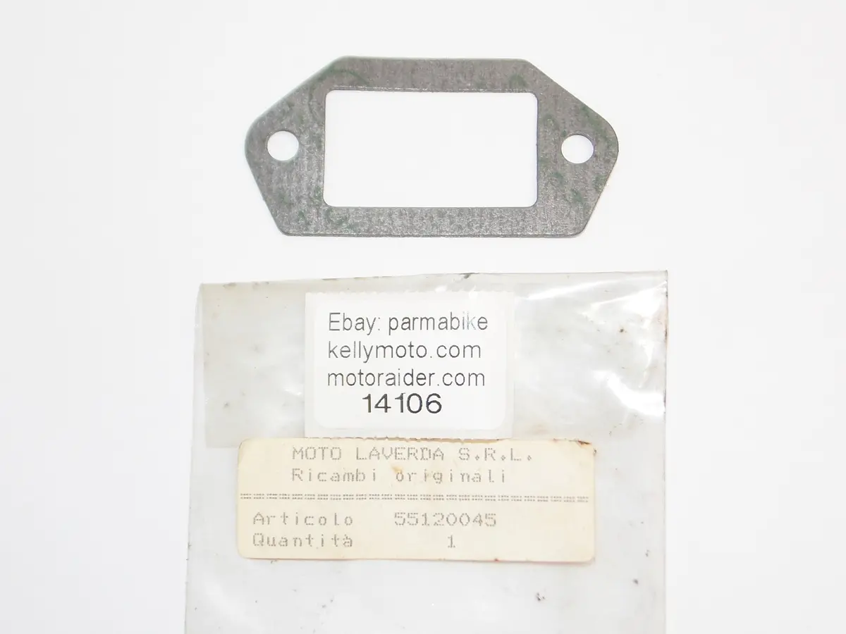 Oem Laverda 1984 125 Lb Strada Sport Custom Reed Valve Gasket 55120045 1