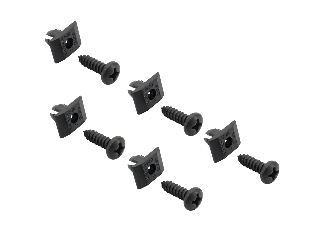 Lower Grille Screw & Expansion Nut Set [Vanagon] (Pack Of 5) 1