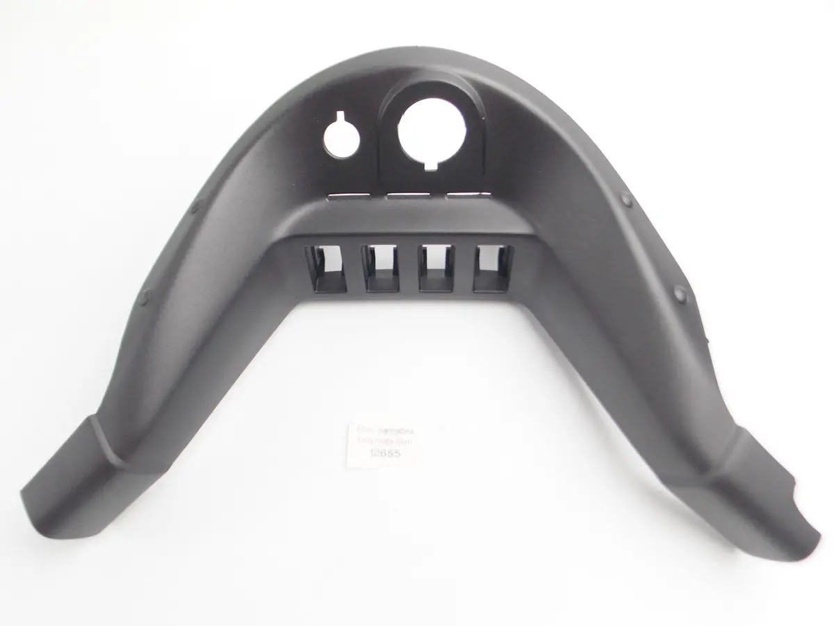Oem Bmw 1992-99 K 1100 Lt Black Plastic Handlebar Cover Panel Radio 32712309828 1