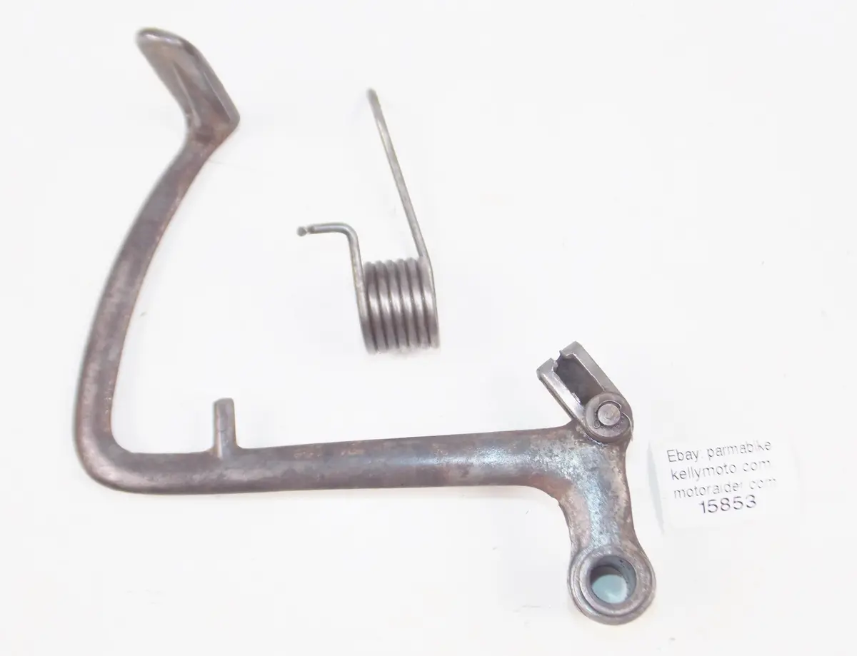 1953-1956 Mv Agusta Pulman 125Cc Rear Wheel Brake Lever Pedal + Return Spring 1