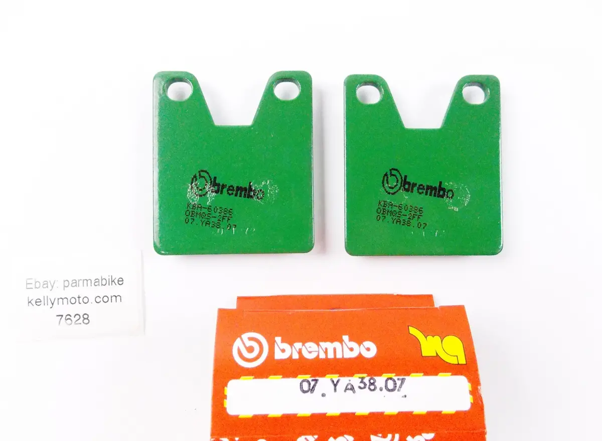 Brembo Rear Pair Brake Pads Carbon Ceramic 1989-1999 Yamaha Yzf R7 750 07Ya3807 1
