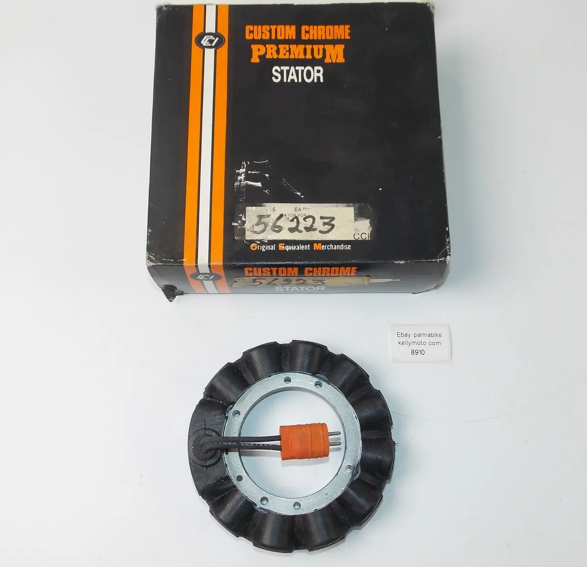 Nos Custom Chrome Late 1984-90 Harley Sportster Generator Magneto Stator 56223 1