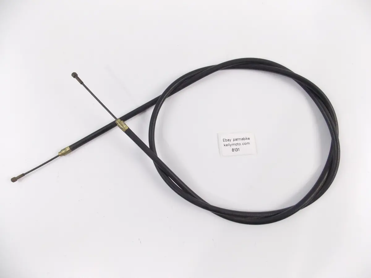 Nos Oem Cagiva Husqvarna Morini Ducati Black Vinyl Clutch / Brake Cable 58" 1