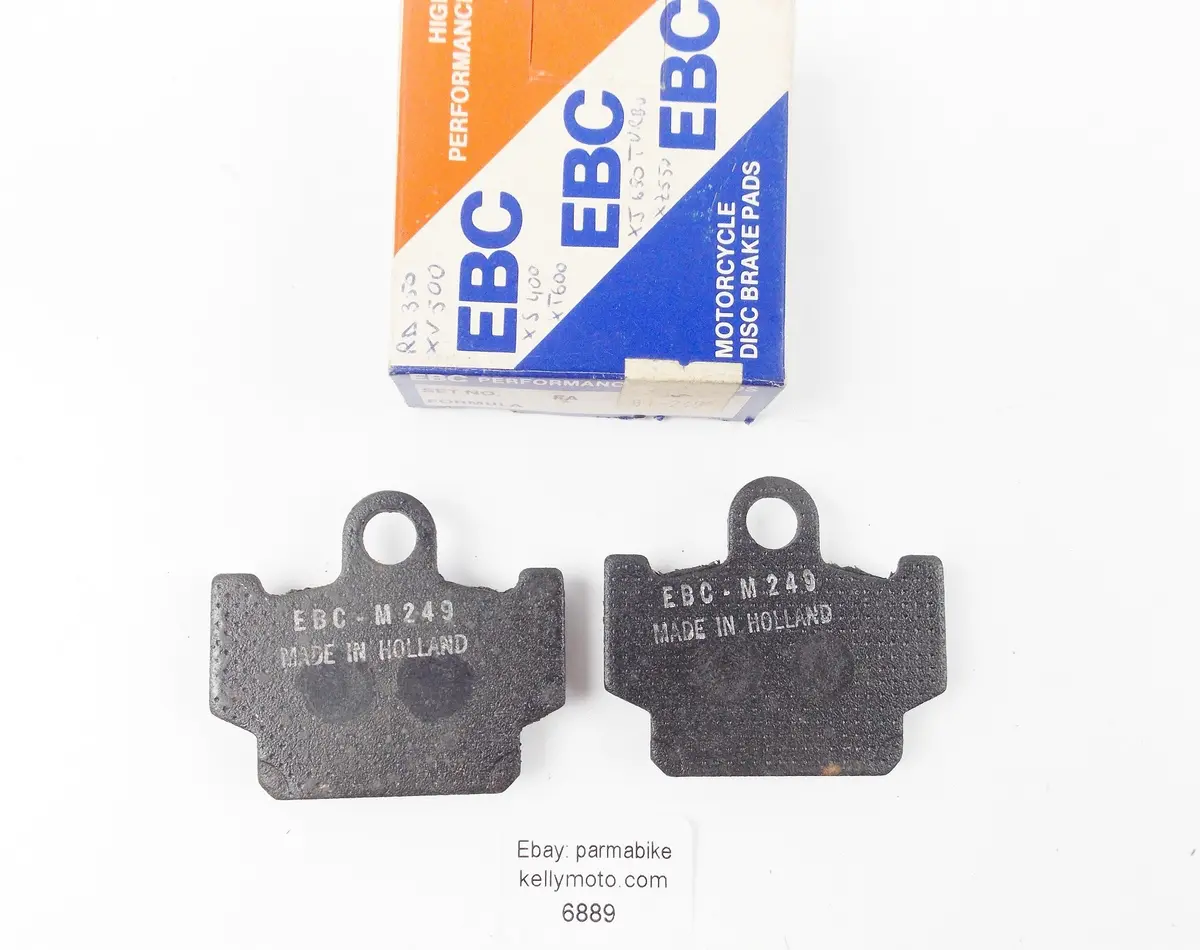 Ebc Brake Disc Pads Yamaha Rd350 Xv500 Xs400 Xt600 Xj650 Tur80 Xz550 81 - 249 1