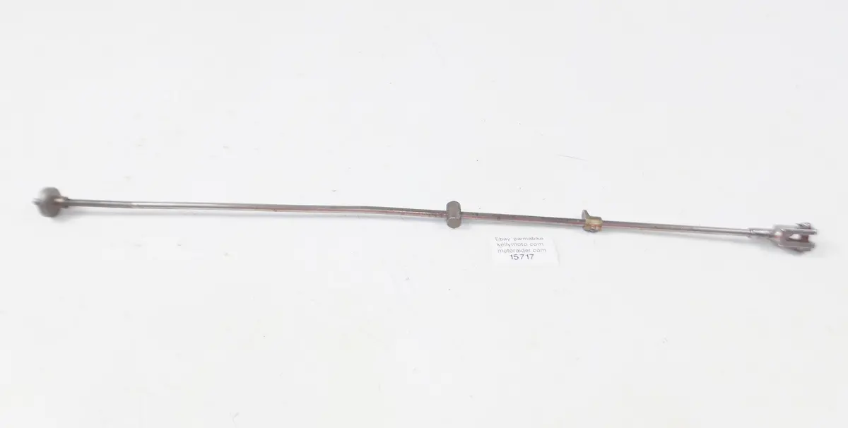 1959 Gilera Giubileo 98Cc Rear Wheel Brake Pedal Plate Connecting Rod Vintage 1