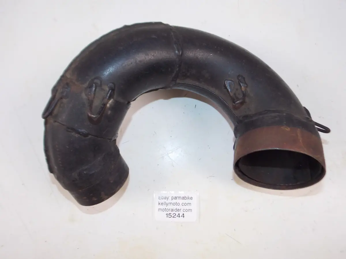 1978 Beta Cr 150 Cr 250 Exhaust Header Pipe Muffler Vintage Motocross Enduro 1
