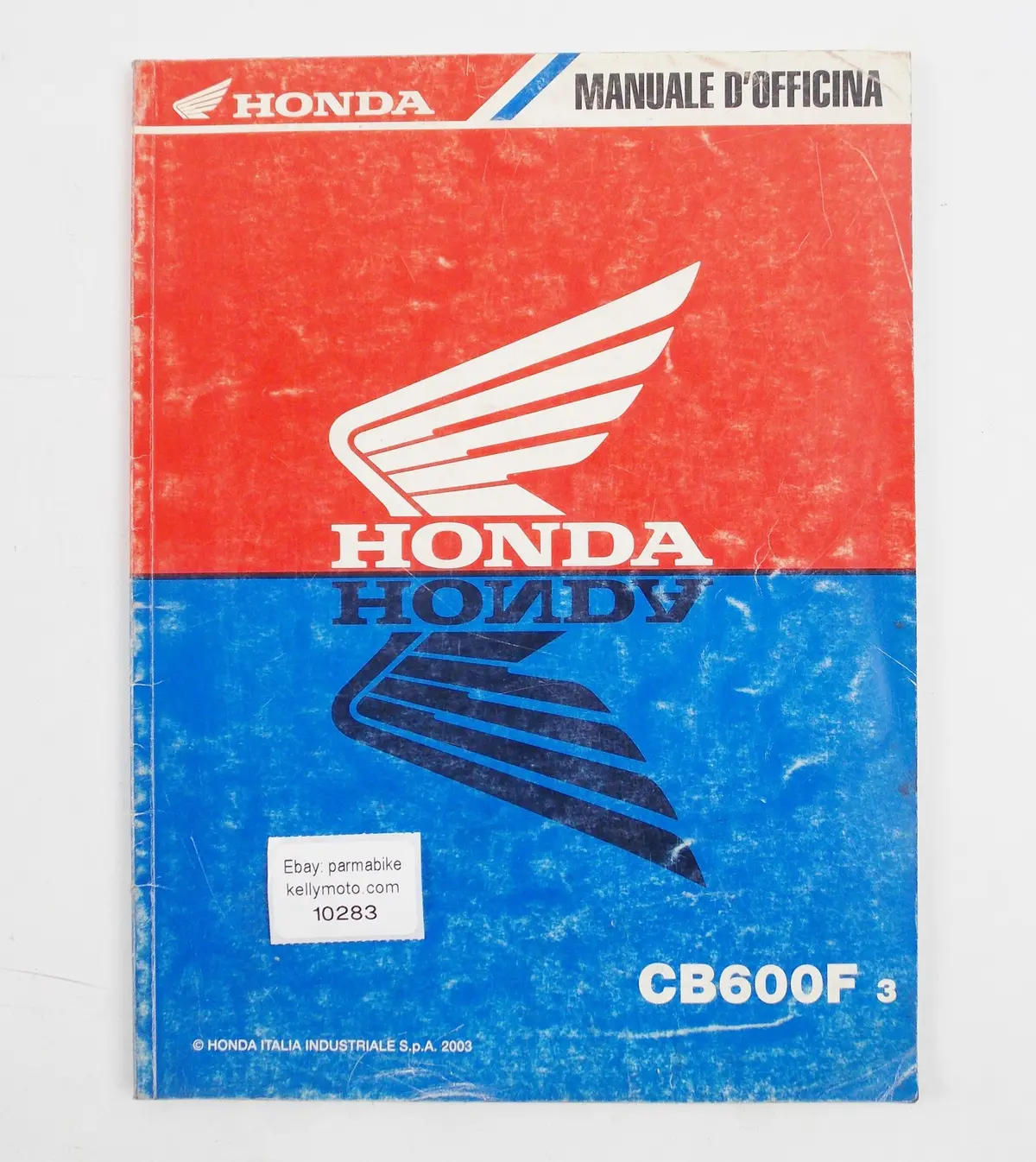 Honda 2003 Cb600f3 Workshop Manual Repair Book Italian 1