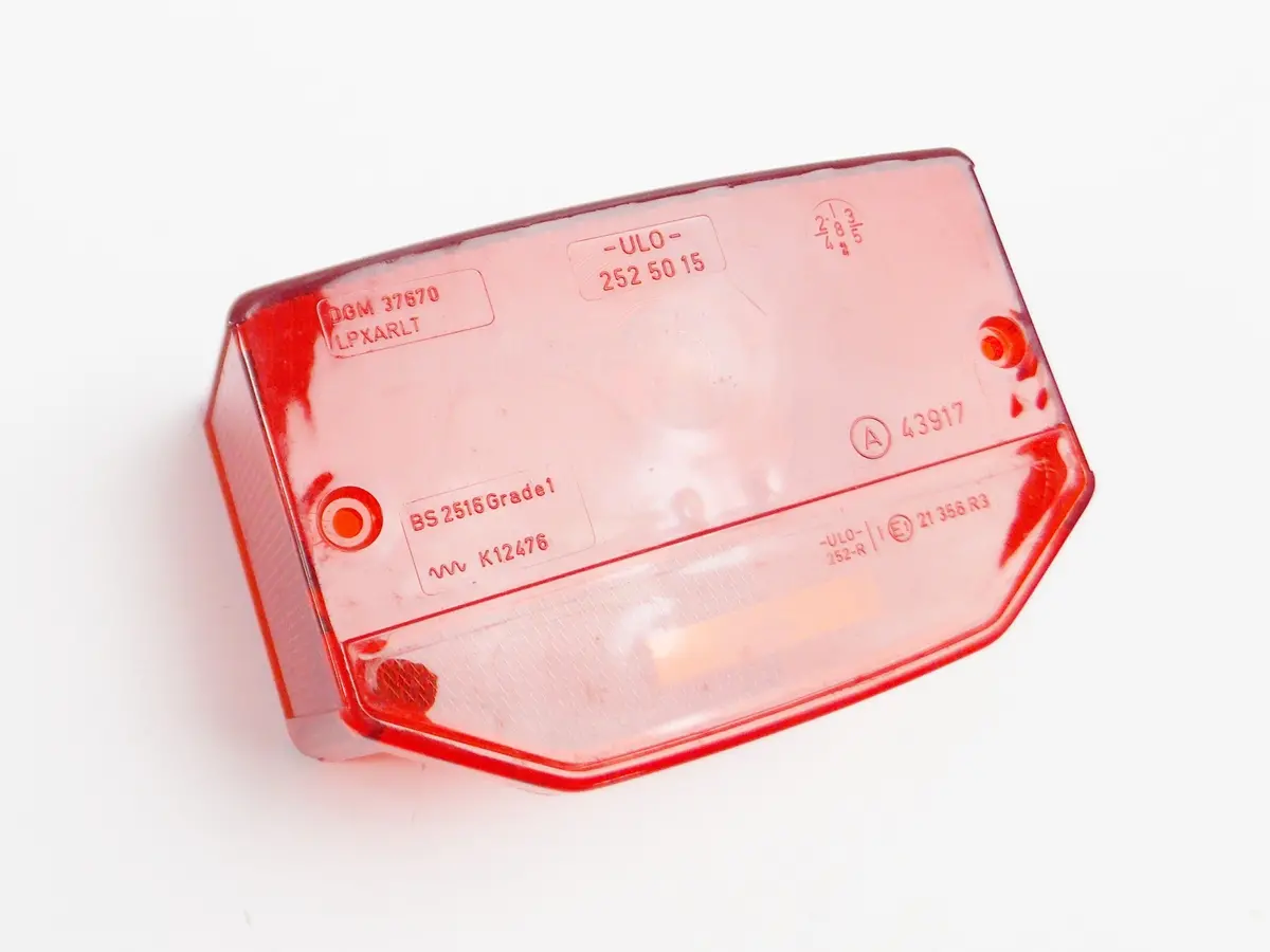 Oem Laverda 1984 Lb 125 1985 Lb1 125 Custom Tail Light Lens 76 102 226 2