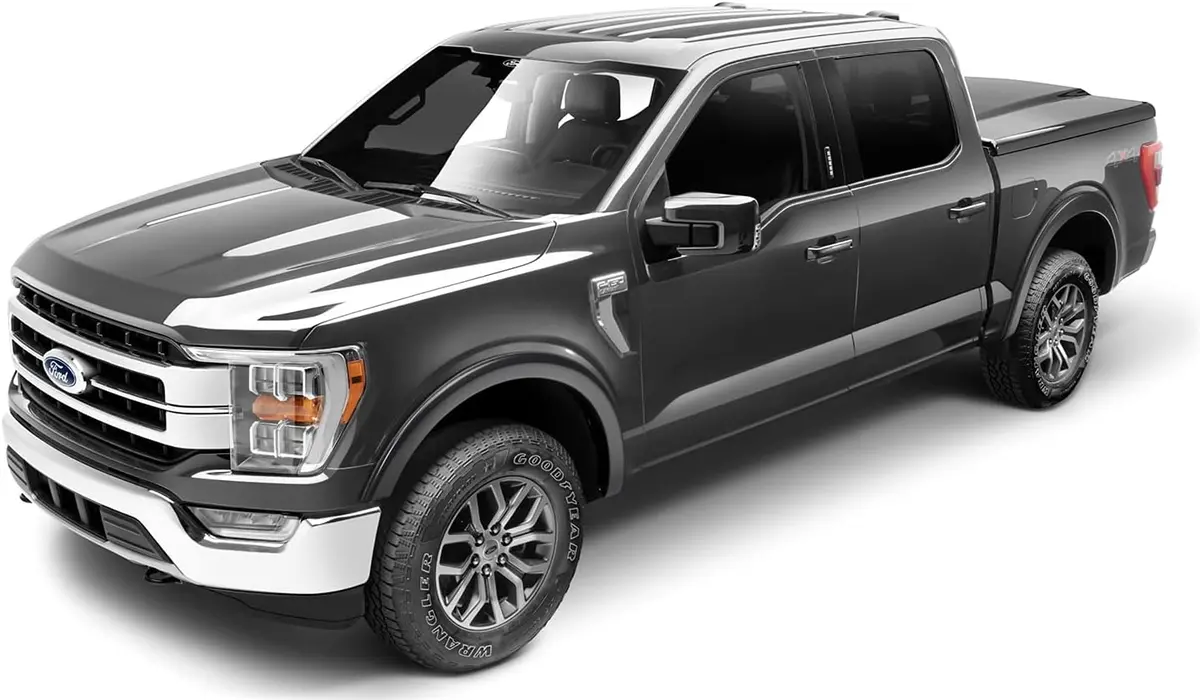 Bushwacker Oe Style Color-Matched Front & Rear Fender Flares | 4-Piece Set, Magnetic Grey Metallic, Smooth Finish | 20948-6A | Fits 2018-2020 Ford F-150 - B/W20948-6A 1